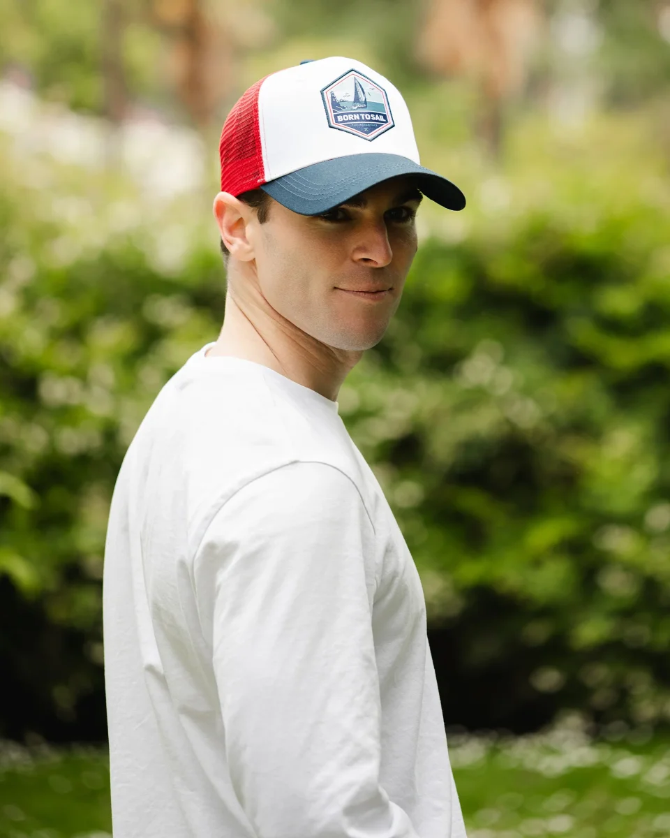Born to Sail White / Red / Blue - Image 6