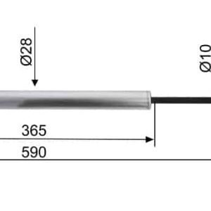 AMORTECEDOR CABEÇOTE 3500KG
