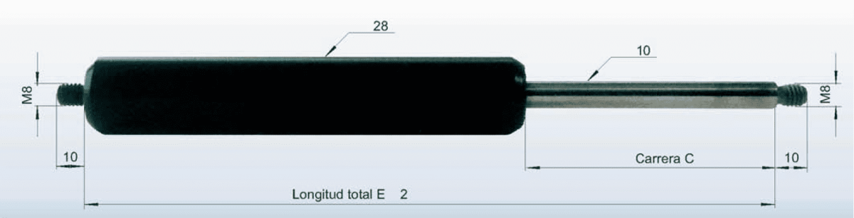 AMORTECEDOR 600N - Image 2