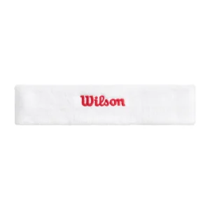 Bandeau Éponge Wilson OS Blanc/Rouge