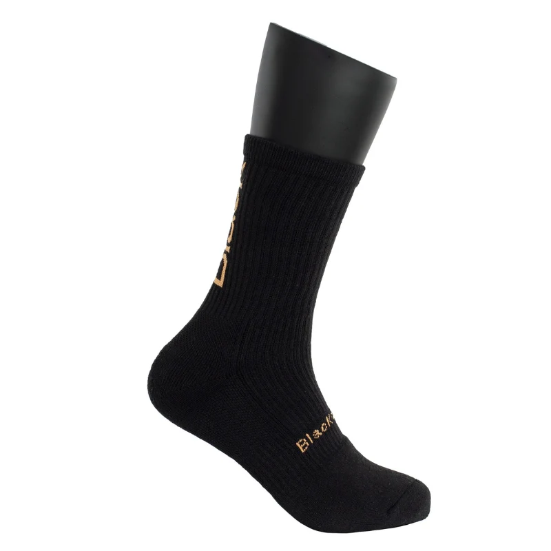 Chaussettes Black Crown Pro Altos Noir/Jaune - Image 2