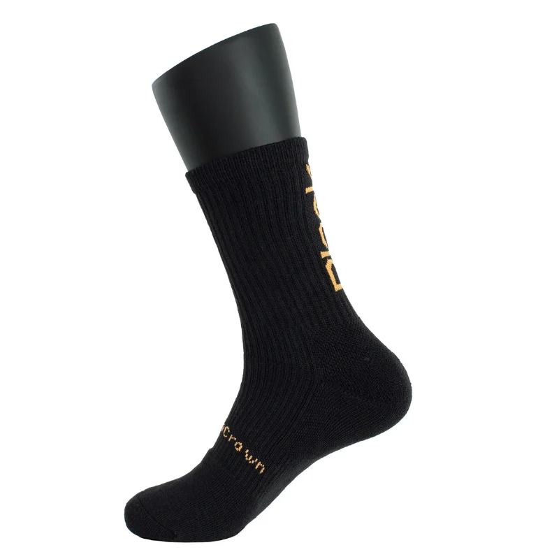 Chaussettes Black Crown Pro Altos Noir/Jaune - Image 6