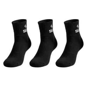 Chaussettes Siux Basic Medium Noir x3