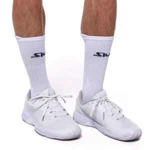 Chaussettes Siux Reveal High Blanc/Bleu x2