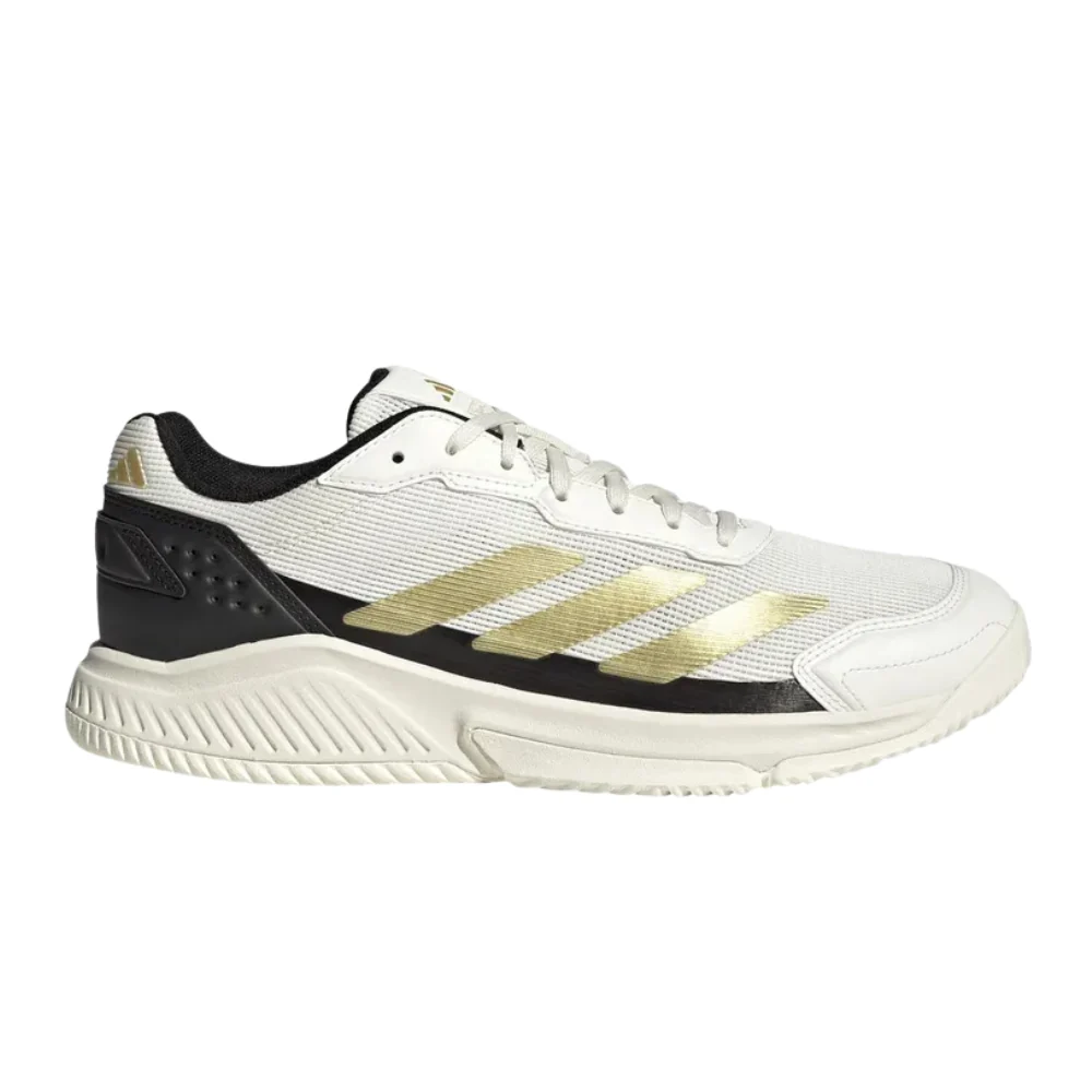Chaussures de padel Homme Adidas Courtquick Beige/Gold - Image 2