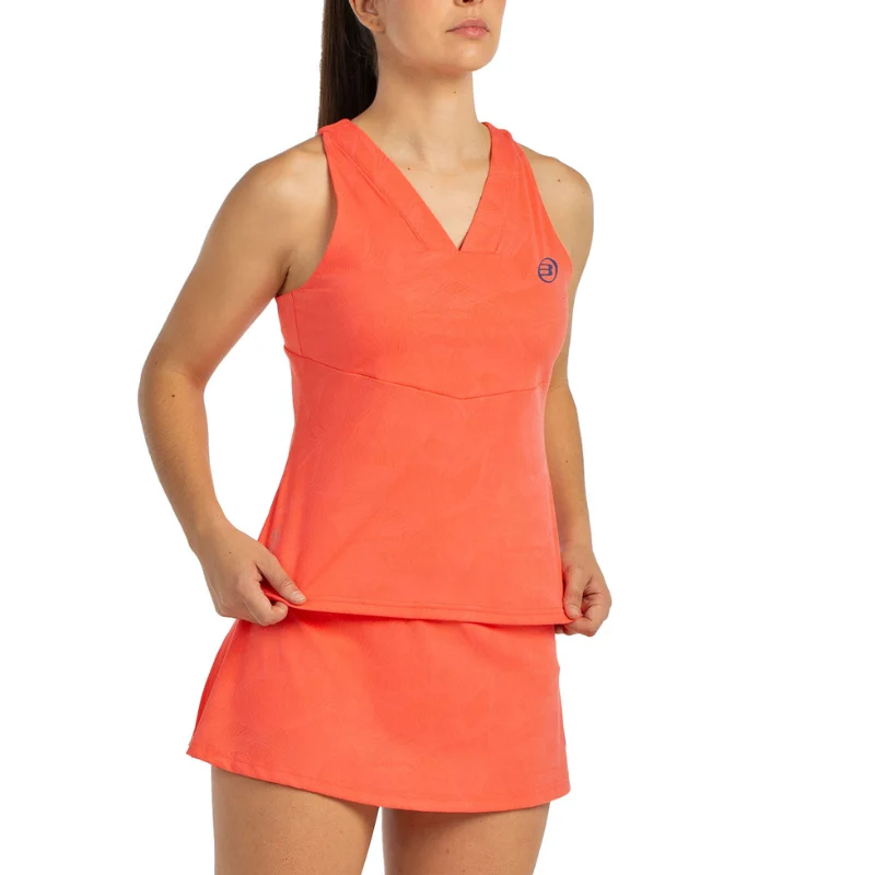 Débardeur Bullpadel Cortega Orange Femme - Image 3