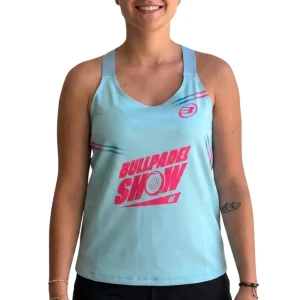Débardeur Bullpadel Show Bleu Femme
