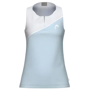 Débardeur Head Spirit Tank Top Blanc/Bleu Junior Girl