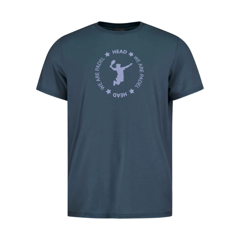 T-shirt Head We Are Padel Bleu Marine - Image 2