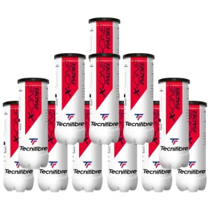 Pack de 12 tubes de balles Tecnifibre X-One