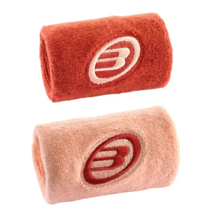 Poignets Éponge Bullpadel BPMU263 Rose/Orange x2