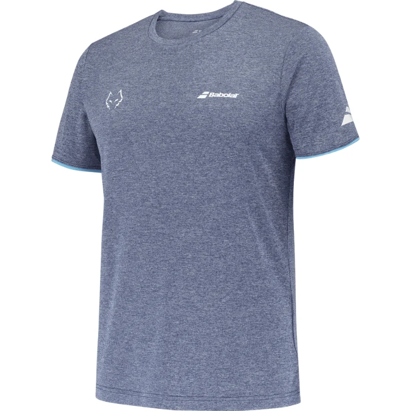 T-shirt Babolat Crew Neck Tee Lebron Gris - Image 3
