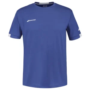 T-shirt Babolat Play Crew Neck Boy Bleu Marine Junior