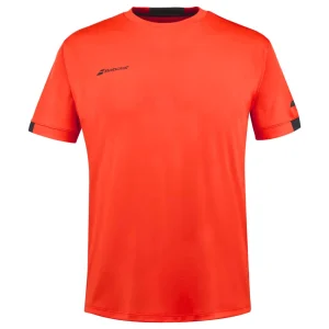 T-shirt Babolat Play Crew Neck Tee Rouge
