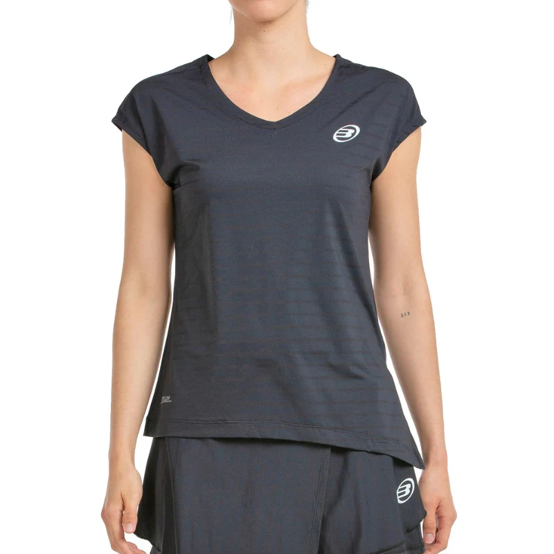 T-shirt Bullpadel Adoros Noir Femme