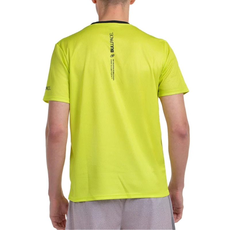 T-shirt Bullpadel Baten Jaune - Image 5