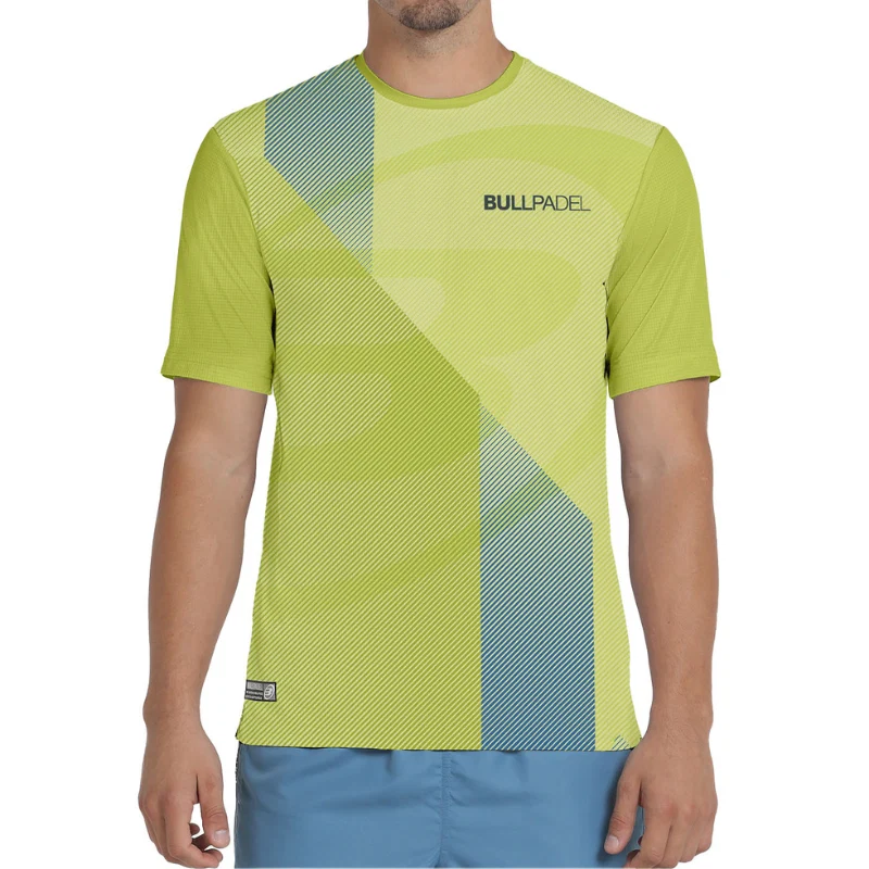 T-shirt Bullpadel Brumo Jaune