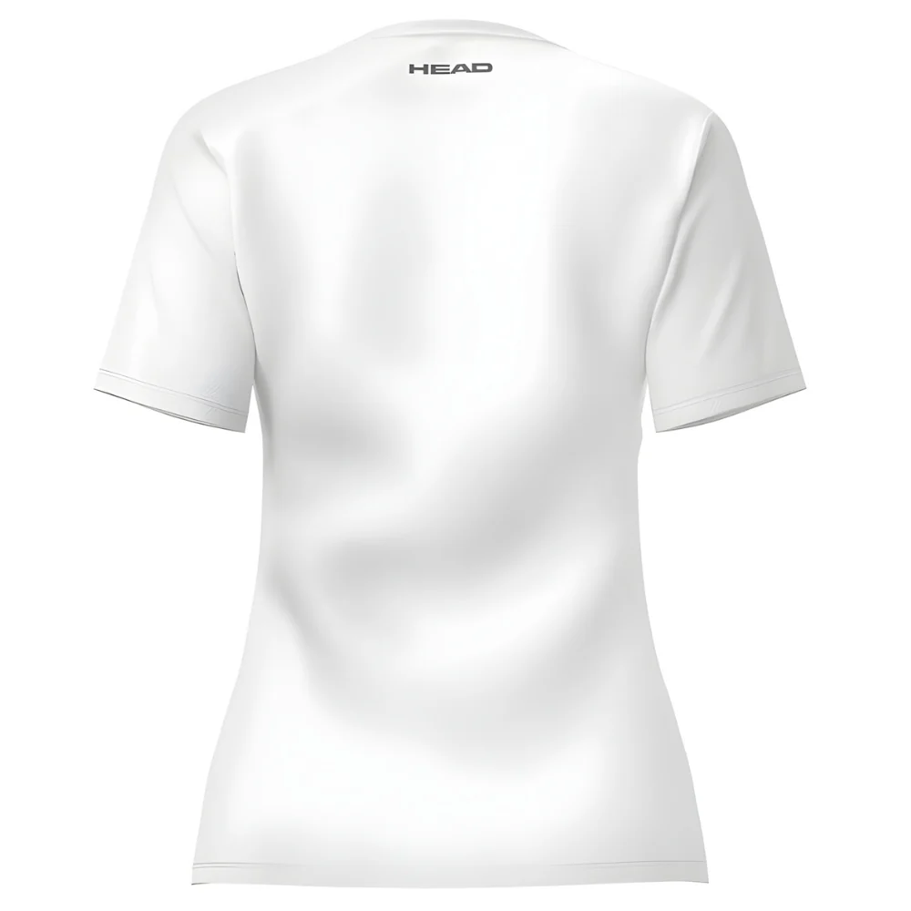 T-shirt Head Club Tech Blanc Femme - Image 3