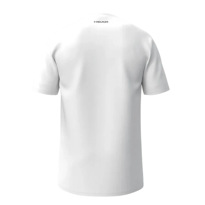 T-shirt Head Simple Blanc - Image 3