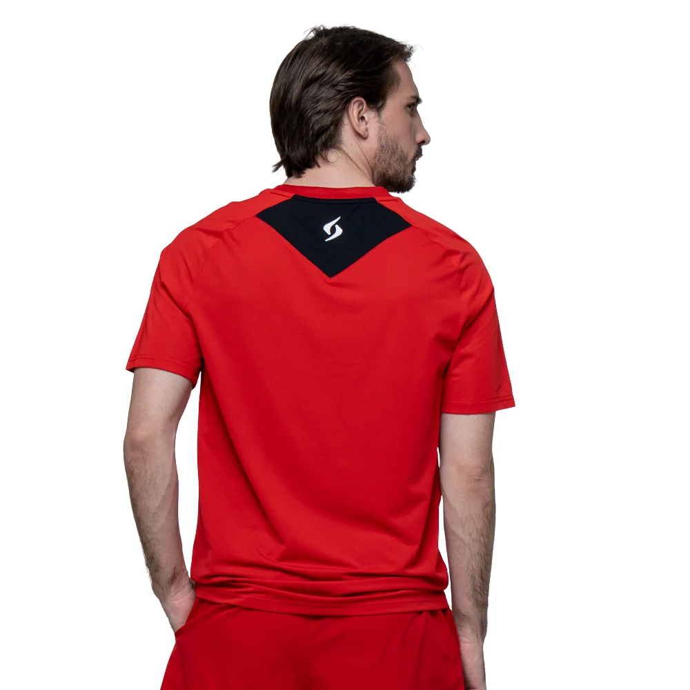 T-shirt Siux Match Rouge - Image 5