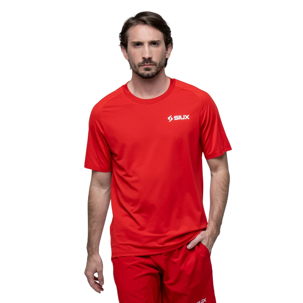T-shirt Siux Match Rouge - Image 2