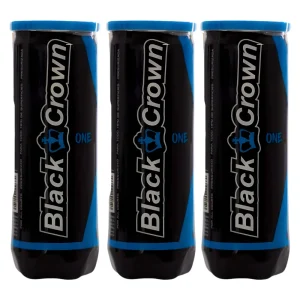 Tripack de 3 balles Black Crown One
