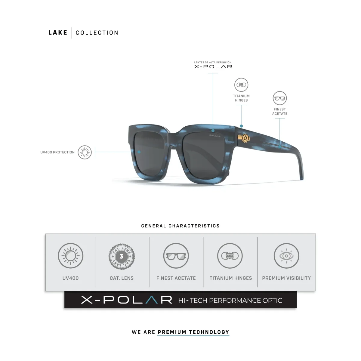 Lake Blue Tortoise / Black - Image 8