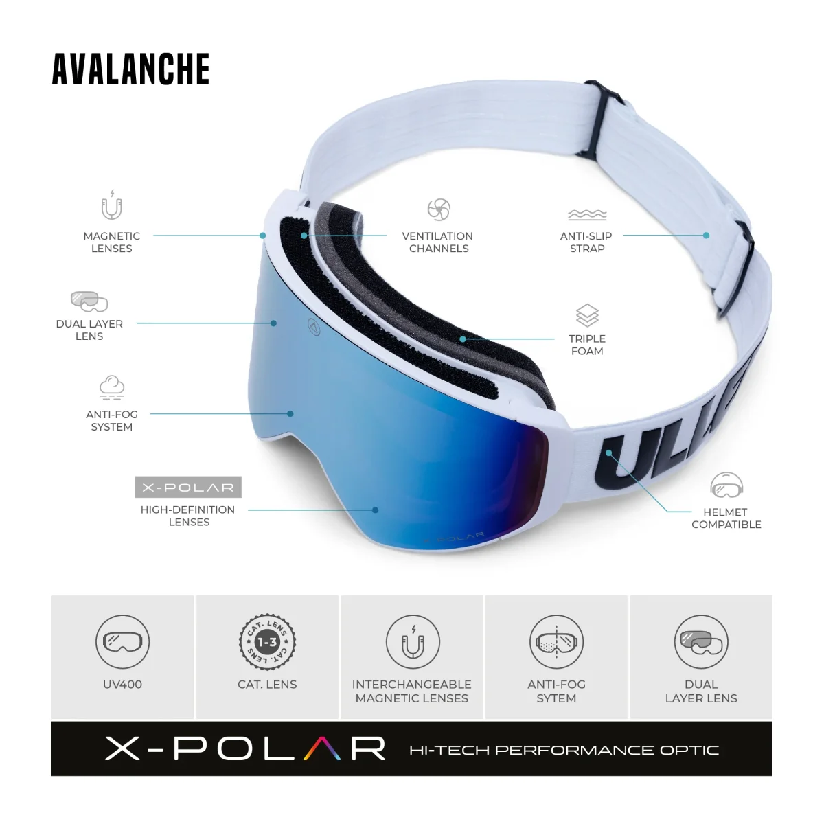 Avalanche White / Blue - Image 9