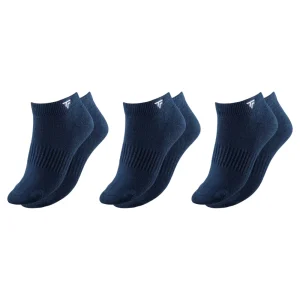 Chaussettes Tecnifibre Low-Cut Bleu Marine x3