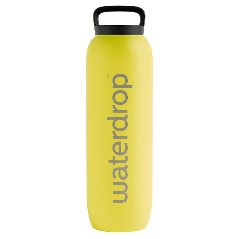 Gourde Waterdrop Inox Jaune - Image 3