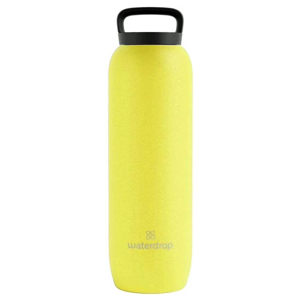 Gourde Waterdrop Inox Jaune - Image 2