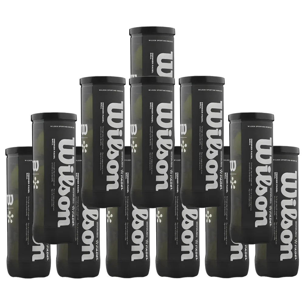 Pack de 12 tubes de balles Wilson Premier Padel - Image 2
