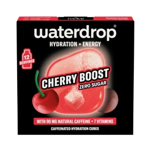 Pastilles d'hydratation Waterdrop Microrenergy Cherry Boost x12