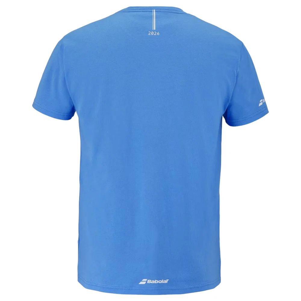 T-shirt Babolat Exercise Cotton Tee Bleu Junior Boy 2026 - Image 3