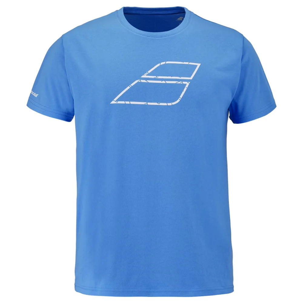 T-shirt Babolat Exercise Cotton Tee Bleu Junior Boy 2026