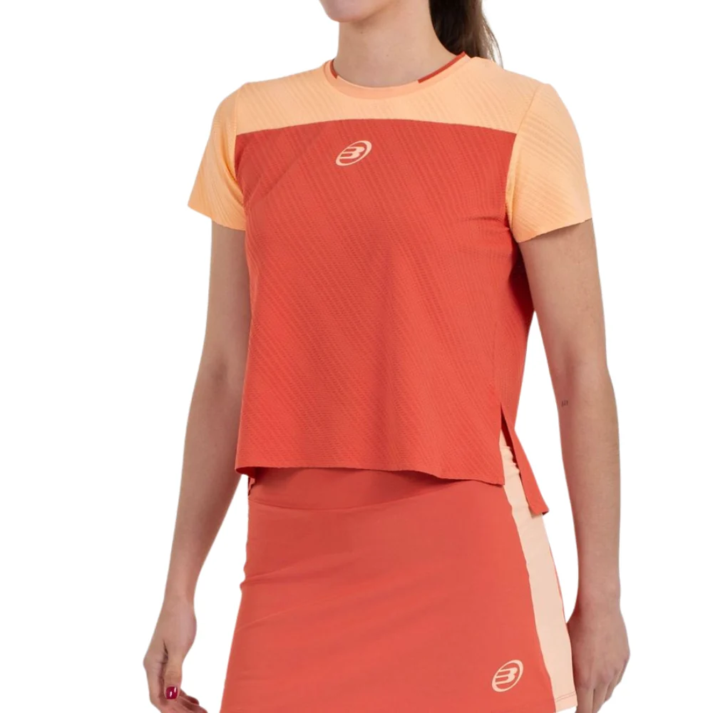 T-shirt Bullpadel Azabal Orange Femme - Image 4