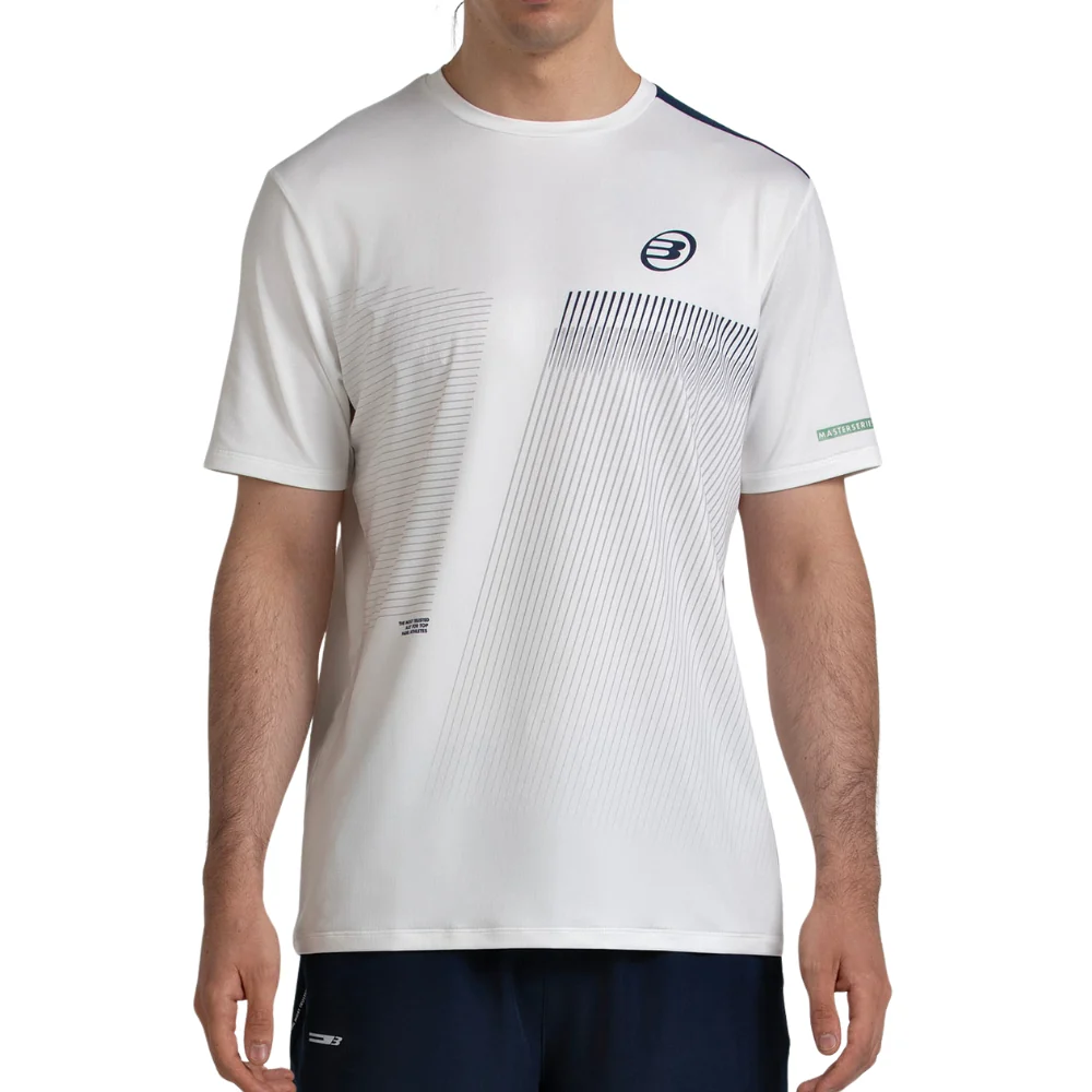 T-shirt Bullpadel Motril Blanc