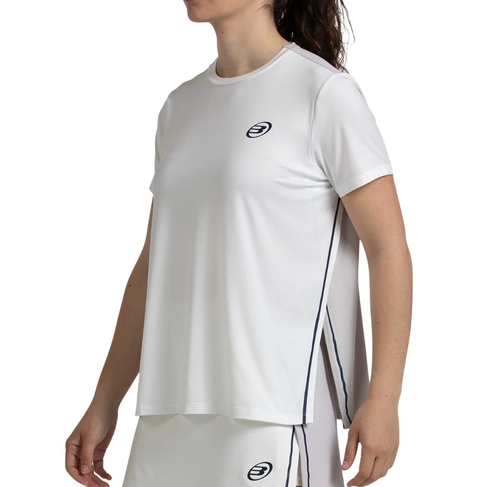 T-shirt Bullpadel Picase Blanc Femme - Image 4