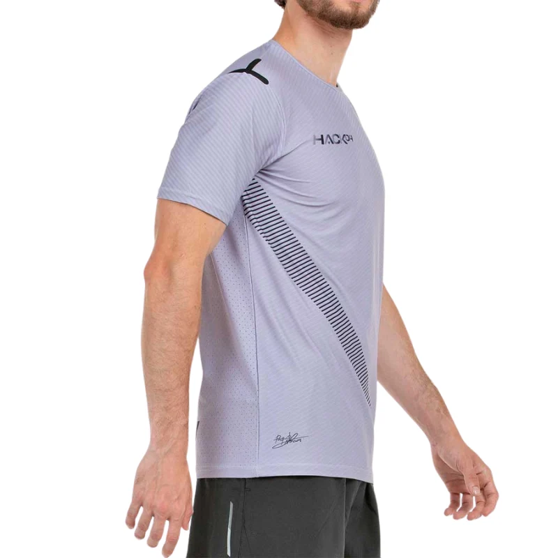 T-shirt Bullpadel Replica Paquito 25V Gris - Image 4