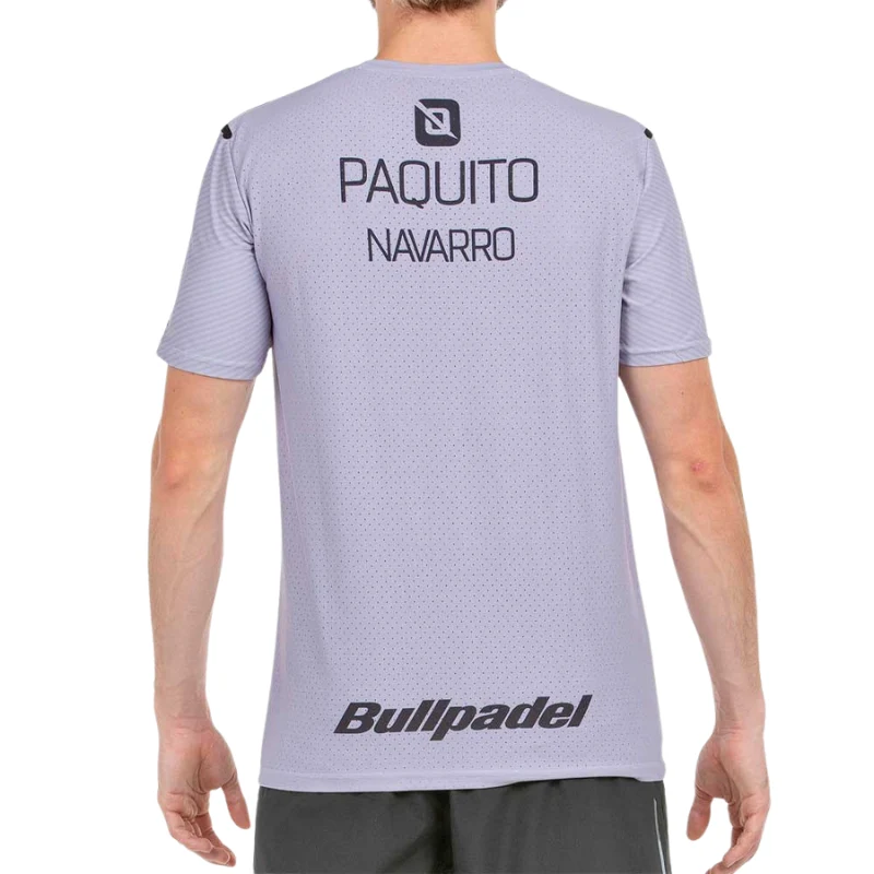 T-shirt Bullpadel Replica Paquito 25V Gris - Image 5