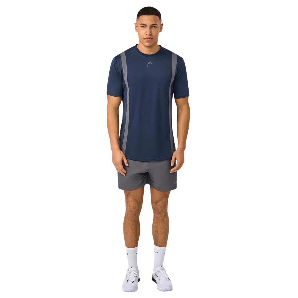 T-shirt Head Club Tech Bleu Marine - Image 3
