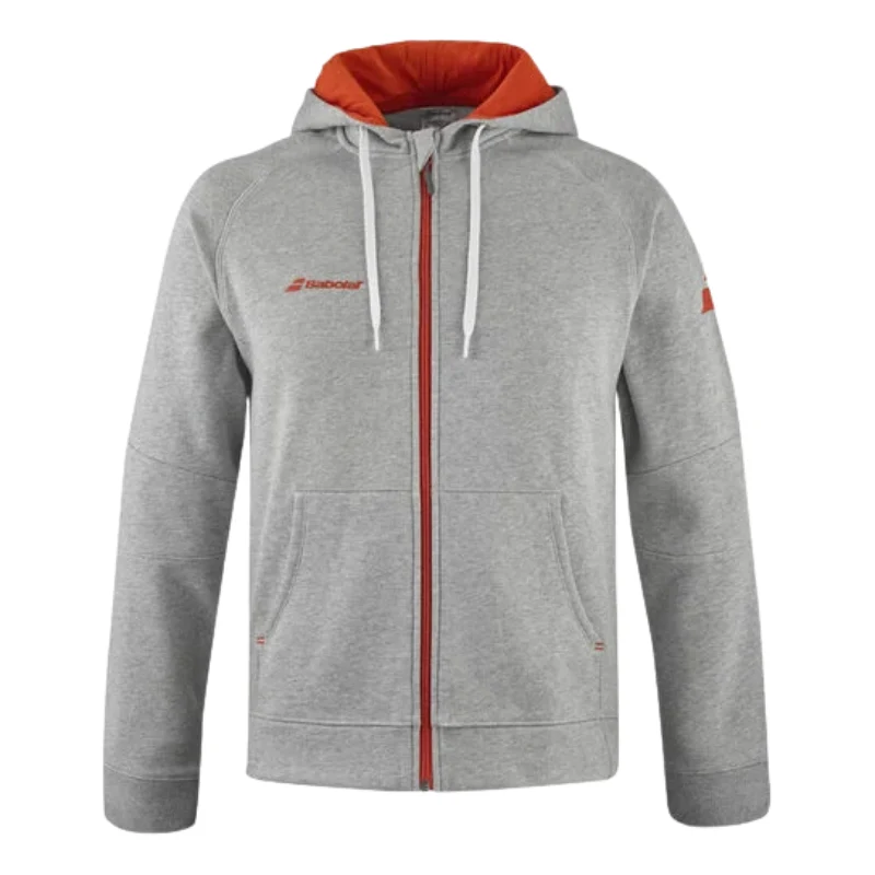 Veste Babolat Exercise Hood Jacket Gris - Image 2