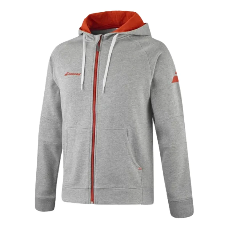 Veste Babolat Exercise Hood Jacket Gris - Image 3